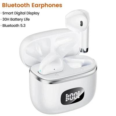 Wireless Earbuds Bluetooth 5.3 Headphones 40Hrs Playtime IPX5 Waterproof Stereo in-Ear Earphones with Microphone for iPhone Android Sports