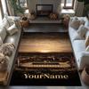 Juventus Customize Your Name Floor Mat Design for Playrooms Bedrooms Living Rooms Foyer Antislip Carpet Decorate Offices Spiritual Gift