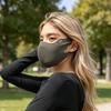 Three-dimensional Face Guard, Windproof Slimming Version Face Guard with 3D Eye Corner Protection, Moisturizing Fabric Hyaluronic Acid Sun Protection
