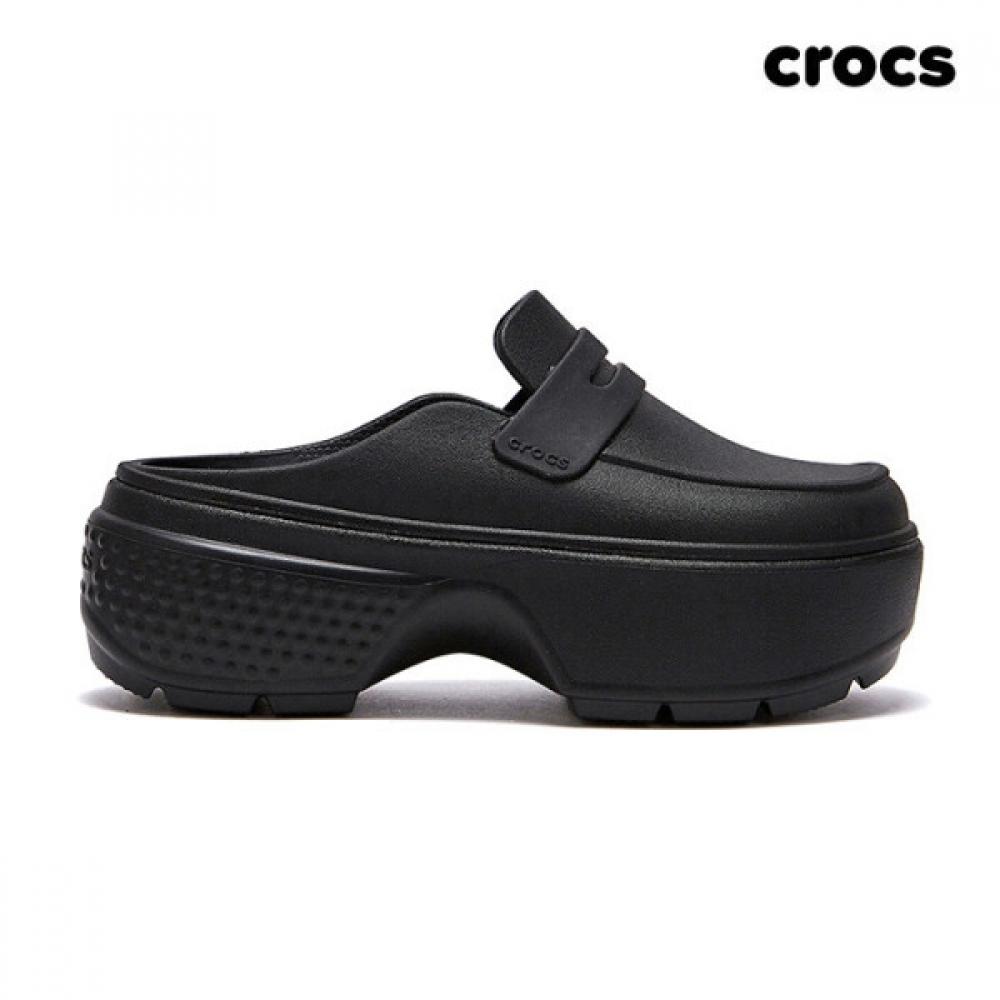 Crocs Black Slipper Sandal Stomp Loafer