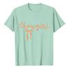 Unisex Casual Letter Print Short-sleeved T-shirt