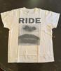 Vintage RIDE Band Kollektion Kurzarm Weiß Alle Größen Hemd OB935