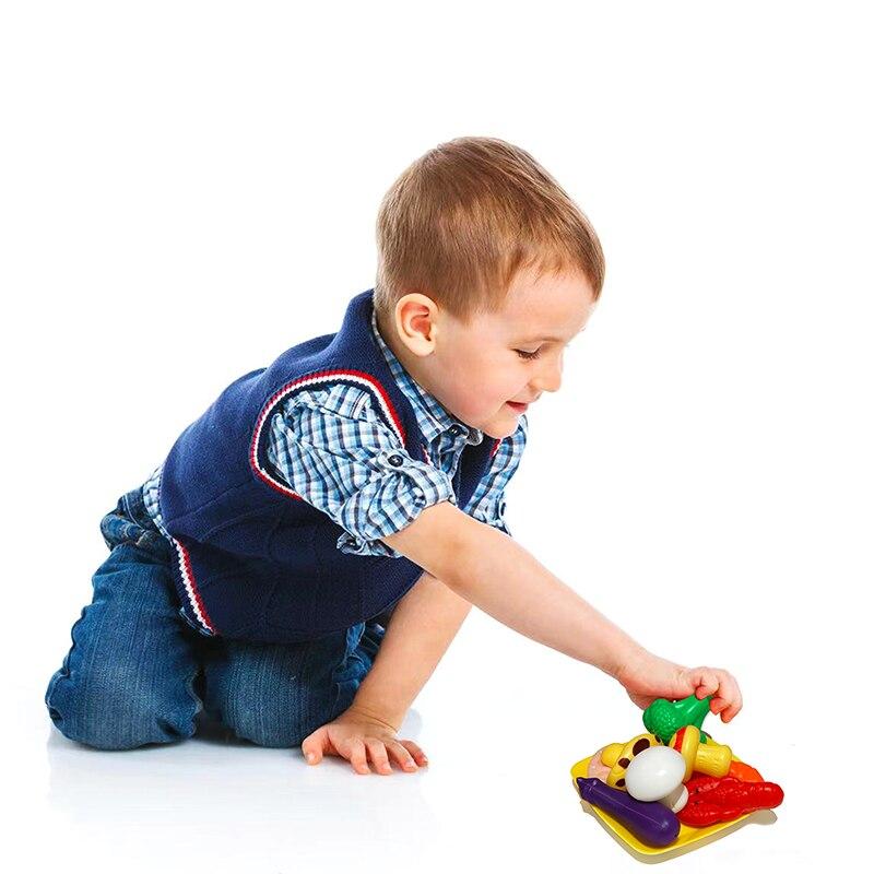 Non-Toxic 19 Pcs Bbq Barbecue Toys Children'S Family Toy Barbecue Stall Paren Child Game
