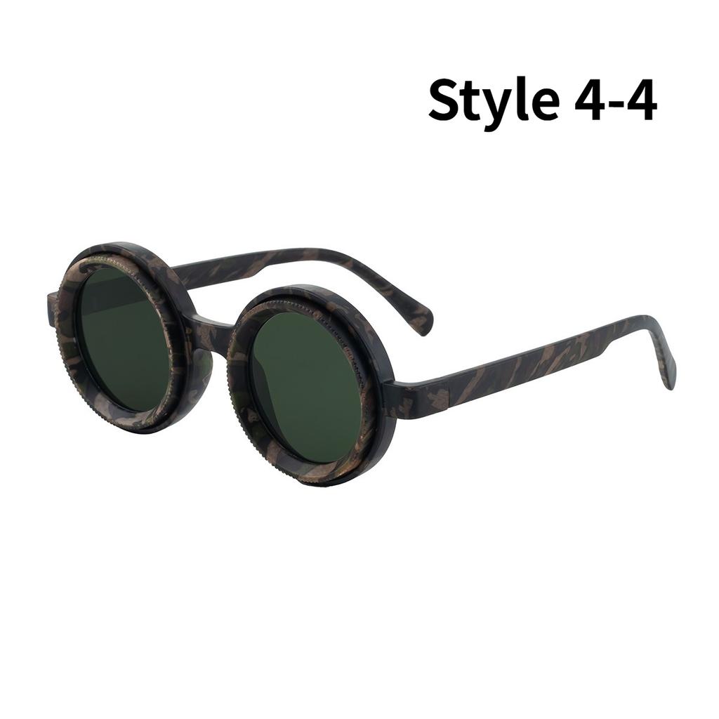 Manual Rotation Adjustable Brightness Sunglasses Neutral Fashion UV-resistant Fishing Light-reducing Eyewear