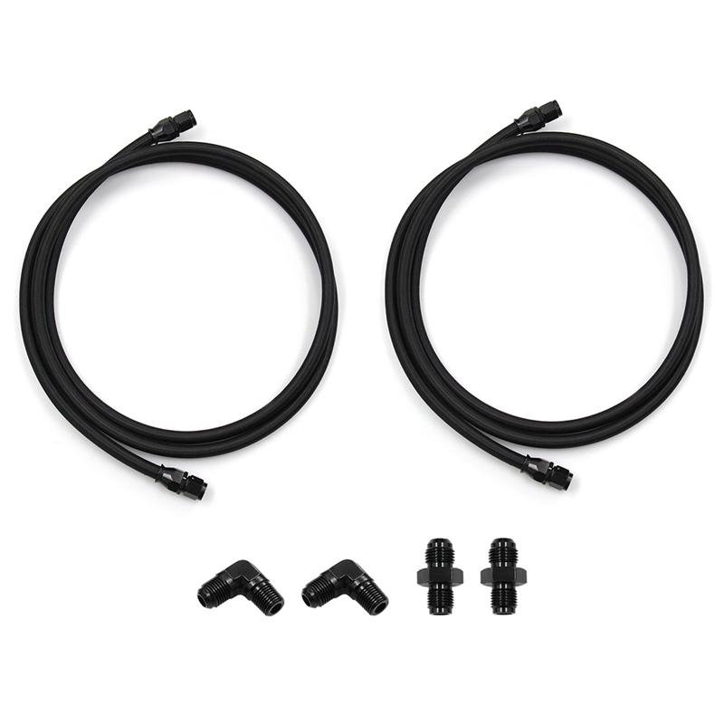 Durable-Automatic Transmission Cooler AN6 -6AN Hoses Line Kit For GM 4L60E 4L65E TH350 TH400