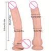 Realistic Dildo 12 Inch Super Large Penis Sex Toys For Men Women With Thick Glans Real Dong Powerful Suction Cup Stiff Cock