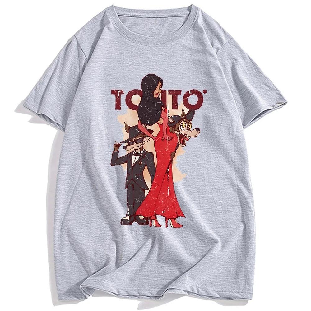 

2026 Unisex Streetwear Loose Graphic Merch J Balvin TONTO GRAPHIC T-SHIRT Ryan Castro Tee Summer Short Sleeve Cotton Tshirts 4XL
