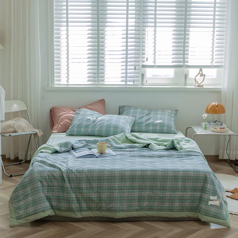 Washed Cotton Polyester Summer Quilt