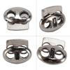 30pcs Heavy Duty Metal Cord Locks Alloy Material Drawstring Fasteners  For Drawstrings