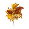 Artificial Maple Leaf Shrubs Simulation Fake Autumn Plants For Halloween Thanksgiving Home Decoration