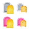 Silikonform für geschnittenes Toastbrot DIY Kuchen Backform Kuchen Dekoration Werkzeug zur Herstellung von Schokolade Fondant Antihaft