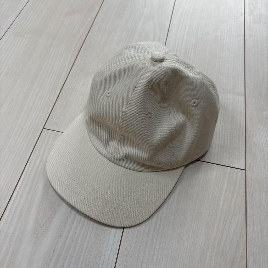 Used Takayuki Kijima Ivory Off-White Baseball Cap