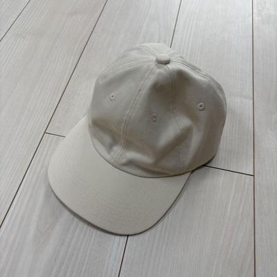Used Takayuki Kijima Ivory Off-White Baseball Cap