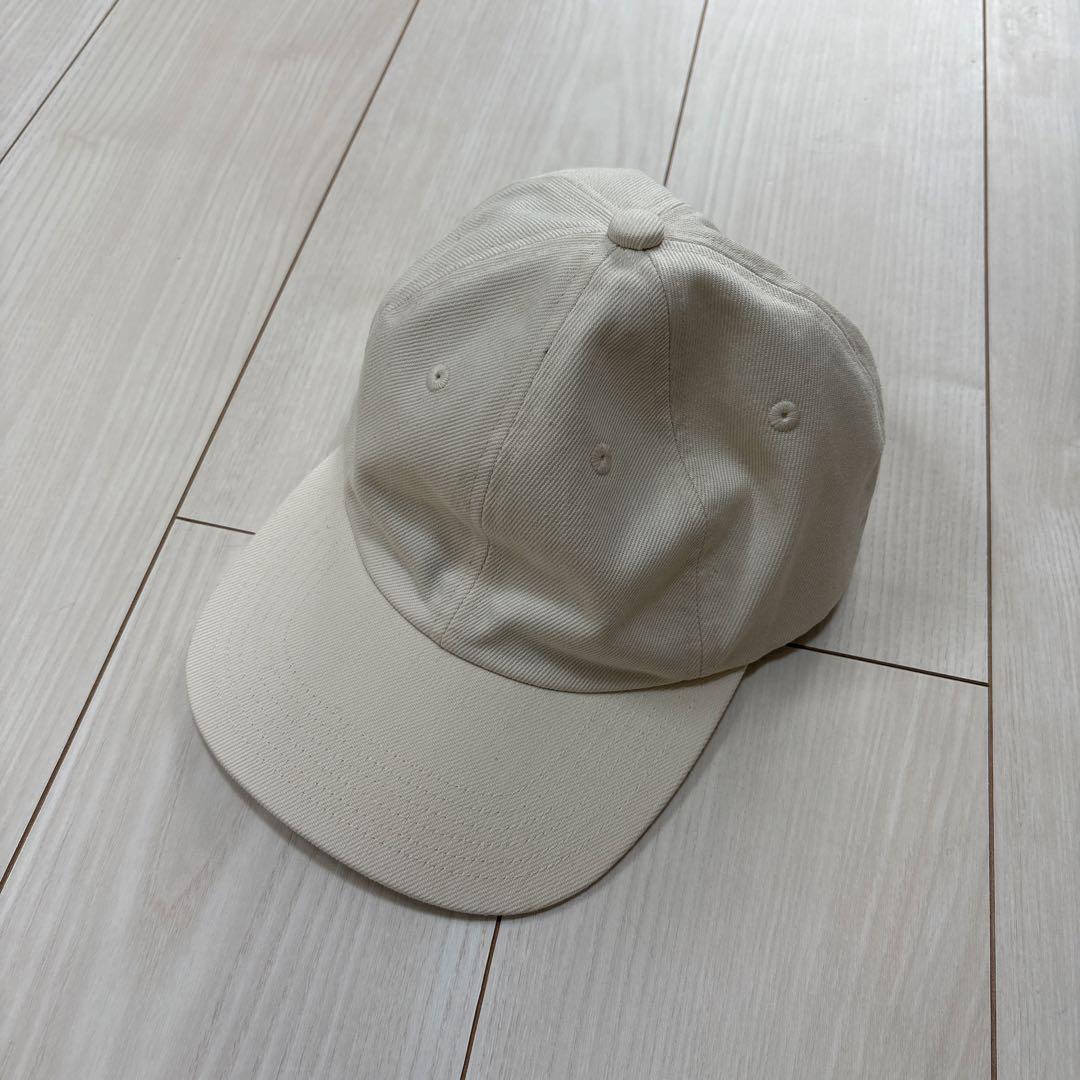 Used Takayuki Kijima Ivory Off-White Baseball Cap