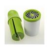 Green 4-in-1 Herb Grinder, Spice Mill & Shredder Parsley Chopper and Cheese Grater for Kitchen