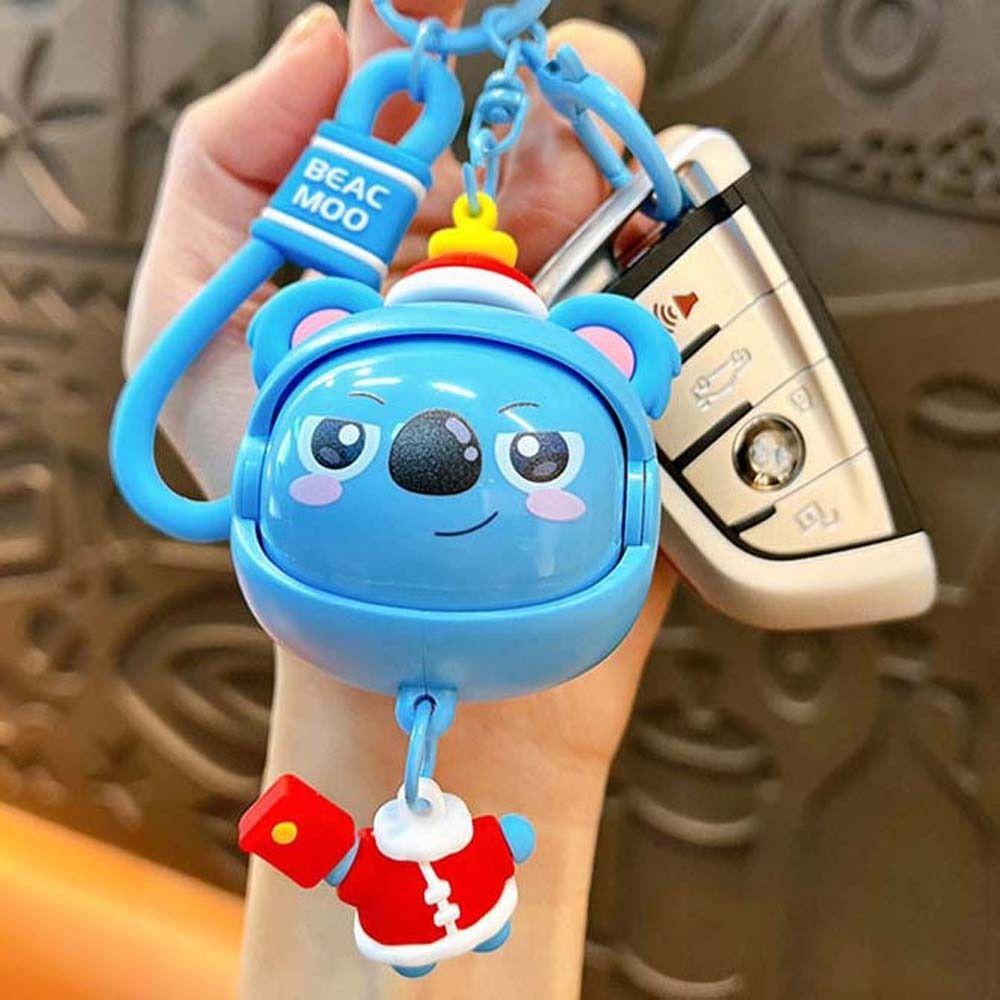 Cartoon Koala Snake Cartoon Koala Face Makeup Toy Face Changing Toy Keychain  Kid Girl Boy