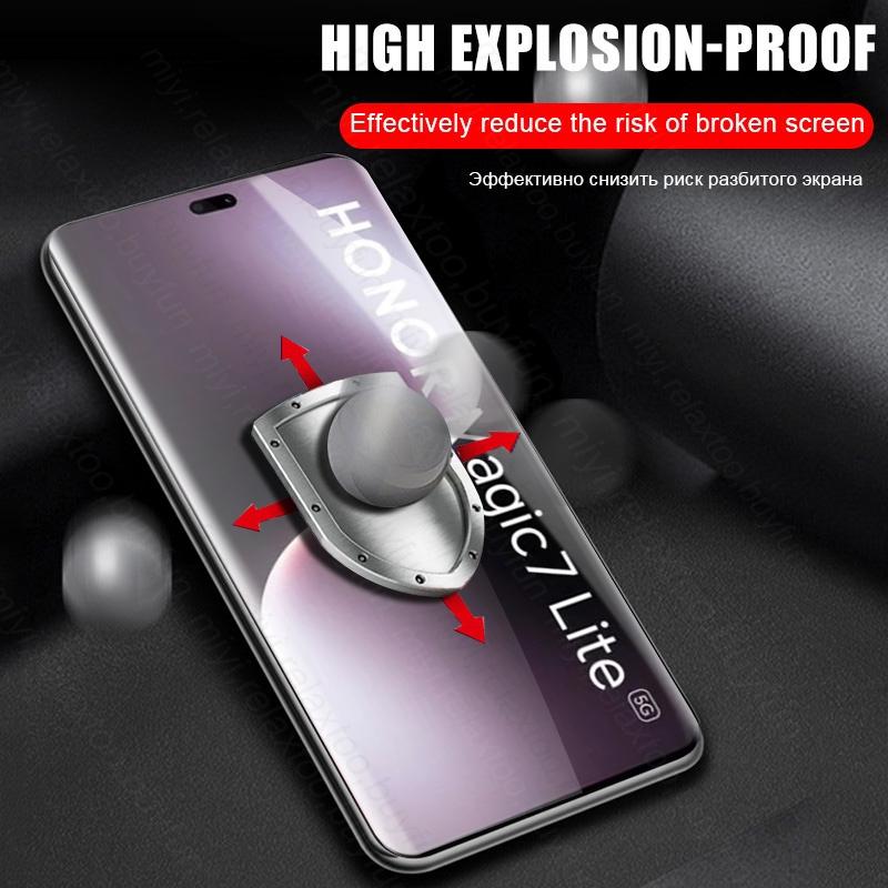 6In1 HD Camera Glass For Honor Magic7 Lite X9c Magic7Lite Magic 7Lite 7 Light Honer X 9c 5G Cover Screen Protector Hydrogel Film