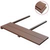 VidaXL WPC Terrace Panels with Accessories 25 M² 4 M Brown