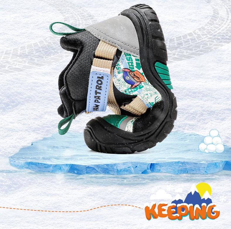 2025 Winter Paw Patrol Kids' Non-slip, Thickened, Dirt-resistant Cotton Shoes