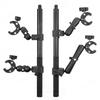 Super Clamp Double Camera Clamp with 360° Magic Arm Double Ball Head Adapter for Umbrella Motorcycle Insta360 X4 Accessories