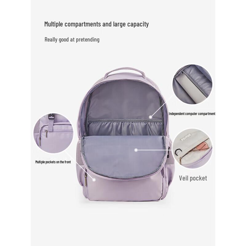 Aiwashi Large Capacity Water-Resistant Backpack