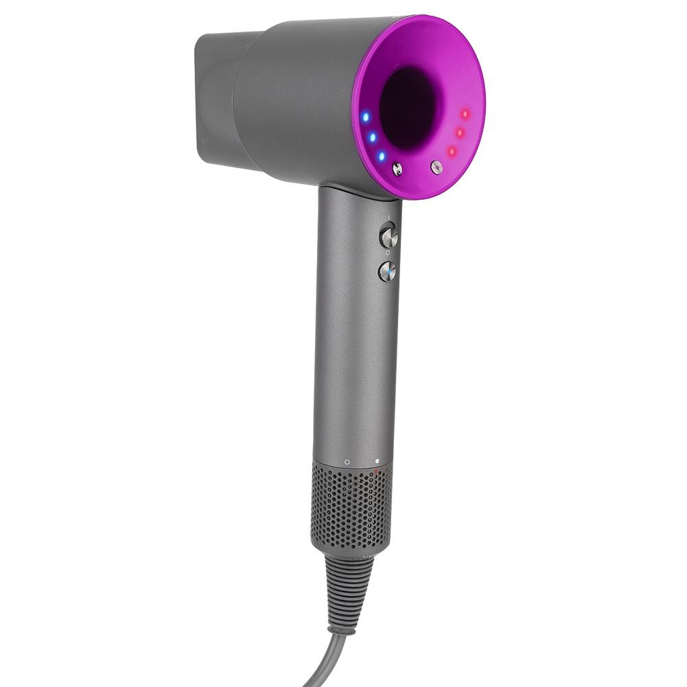 Powerful Electric Hair Dryer Fast Styling Blowing Dryer Hairdressing Tool Purple