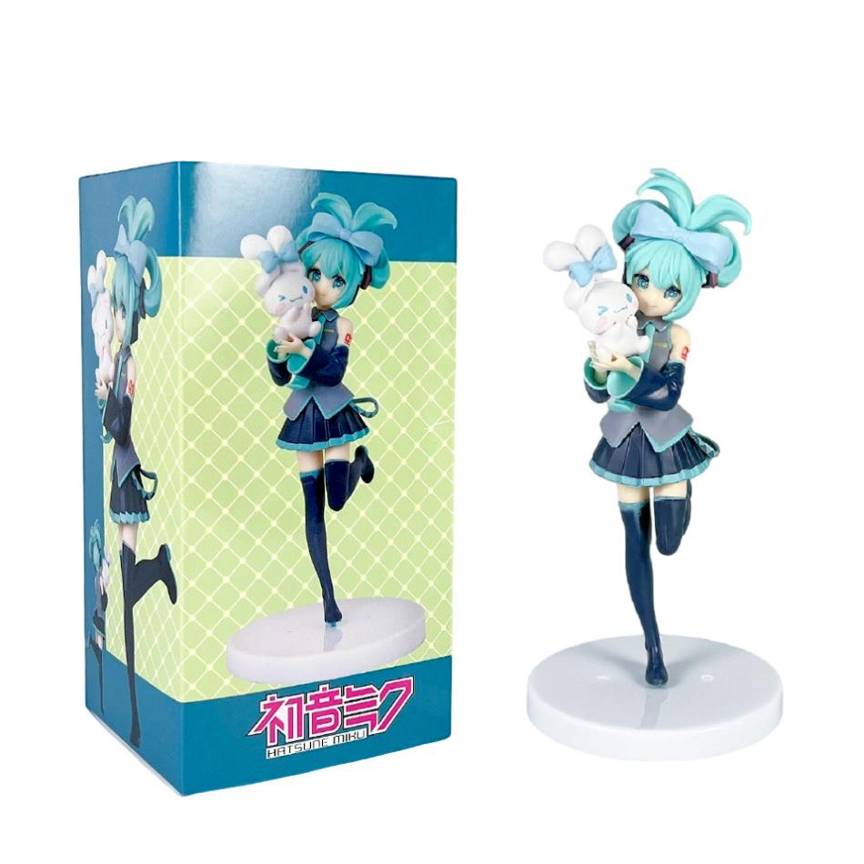 Hatsune Anime Miku Figure Wedding Dress Action Figures Cute Kawaii Swimsuit Vocaloid Pvc Collectible Model Toys Girl Gift