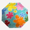 1pc Floral Pattern Automatic Folding Umbrella - 8-Rib Automatic Open/Close, Large Canopy Birthday Festival Gift yy251217117