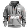 Herbst und Winter Outdoor-Sportmode Herren Hoodie Langarm-Oberteil Einfarbiges Oberteil Hoodie Kreatives Muster