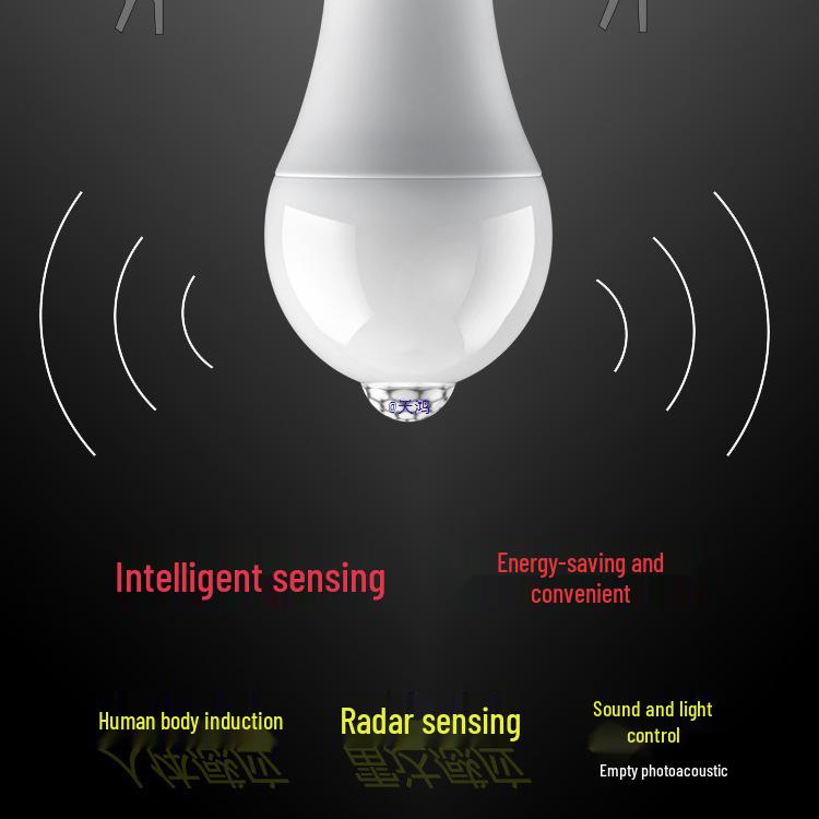 

Світлодіодна лампа E27 з інфрачервоним датчиком руху для сходів та коридорів Sound and Light Control Upgrade