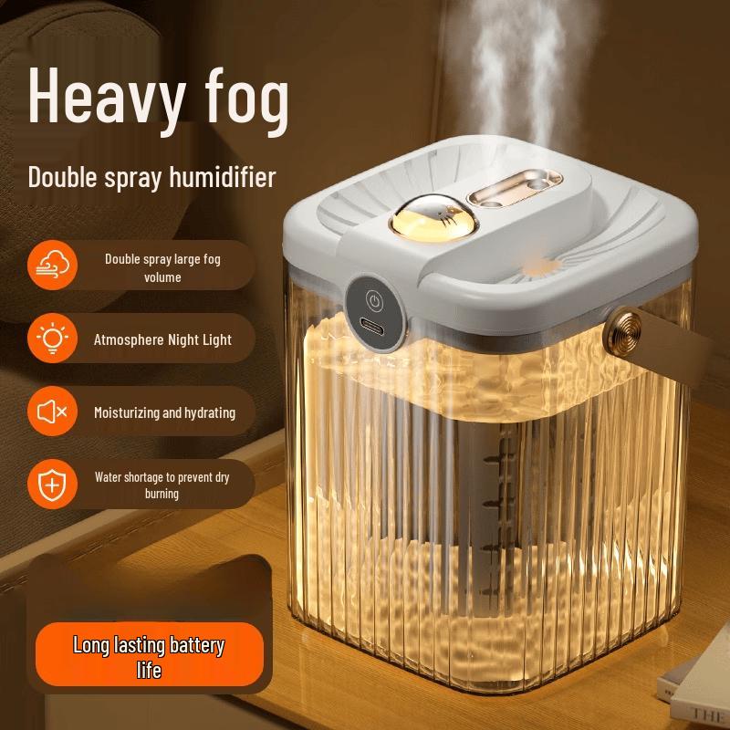 OLOEY Silent Portable Bedroom Humidifier
