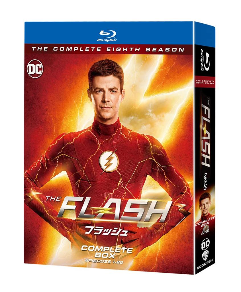 THE FLASH Complete Box (Eight Seasons) Blu-ray (4 Discs) [Blu-ray]