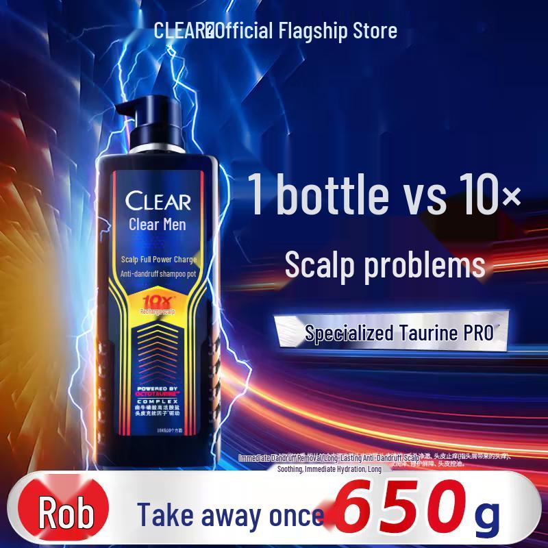 Clear Men Scalp Energizing Anti-Dandruff Shampoo