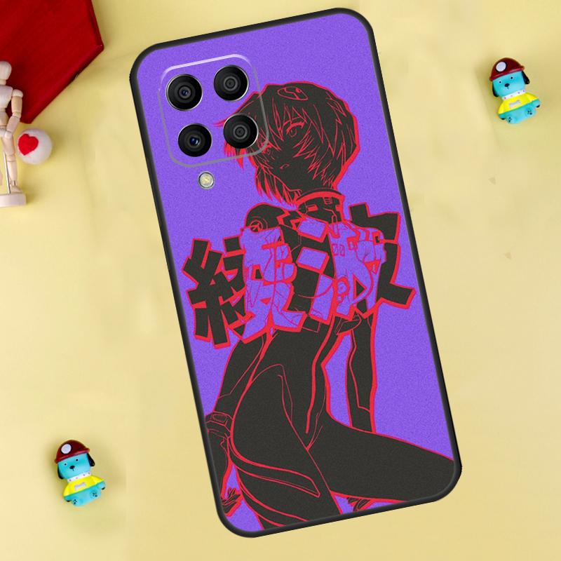 Vaporwave Glitch Anime Case For Samsung Galaxy M13 M33 M53 M14 M12 M15 M06 M16 M36 M56 M31 M32 M52 M35 M55 M34 M54