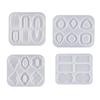 Versatile Epoxy Resin Mold for Necklace Key Chain Pendants Trendy Round and Geometric Shaped Accessories Making Moulds