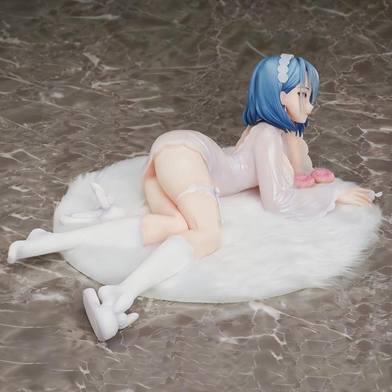 Blue route, Chabayev figure, white cavalry holiday desktop car ornament model anime beautiful girl