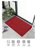 Anti-Slip Absorbent PVC Floor Mat - Seven-Stripe Design for Kitchen, Balcony, Bathroom, Hotel, Supermarket, and Staircase Dust Removal