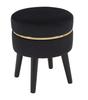 Stool Paris Black Cm Ø 35X40.5