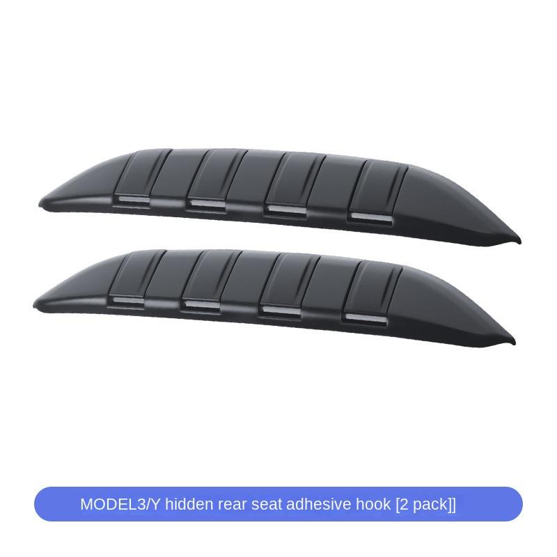 Car Seat Hooks Compatible for Tesla Model Y Model 3 2025-2025 Folding Design Seat Back Organizers for Bags Interior Accessories