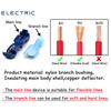 25 Pairs T-Type Wire Connectors Electro Tap Wire Branch Connection Connector Flat Wire Quick Splice Terminal
