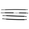 Compatible Door Glass Weatherstrip Seal for 2005-2016 Toyota Prius