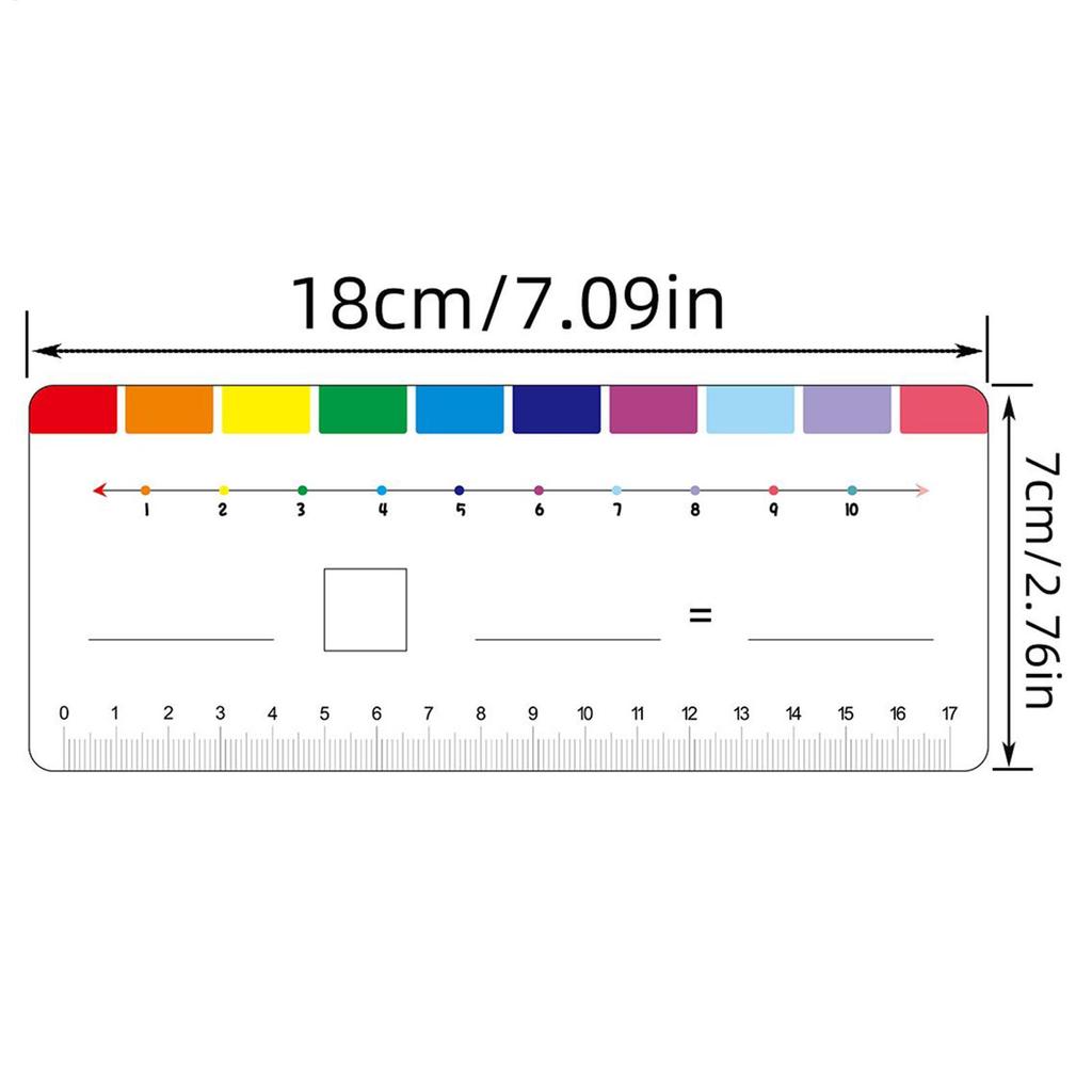 Ensemble de Mathématiques Ligne Numérique Effaçable Cartes Flash Double Face avec Anneau de Rangement pour l'Apprentissage de l'Addition et de la Soustraction à la Maison