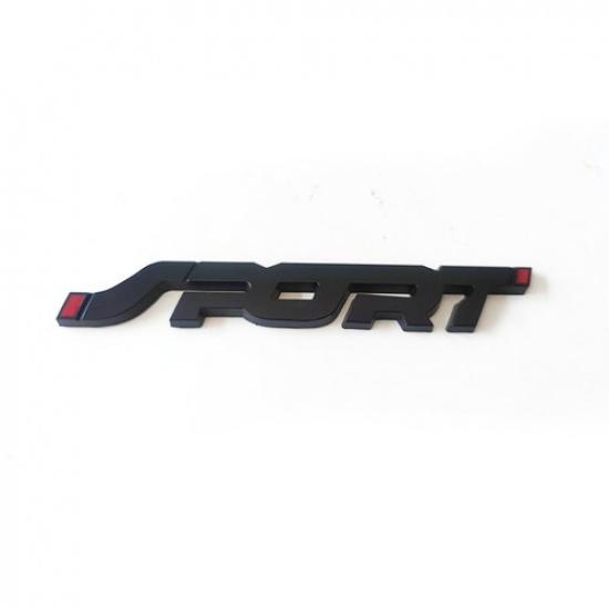 Car Trunk Racing Sport Logo Emblem Badge Decal Metal 3D Chrome Styling Sticker