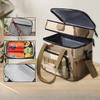 2-lagige taktische Lunchtasche Outdoor Picknick Kühlertasche Arbeit Auslaufsicher Isoliert Langlebig Thermische Kühltasche Mahlzeit Camping Picknick