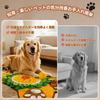 Nosework Dog Feeding Dog Educational Treat Smell Slow Eater with Strap Mat, Mat, Toy, Hider, Play, Prevention, Non-Slip, Washable,