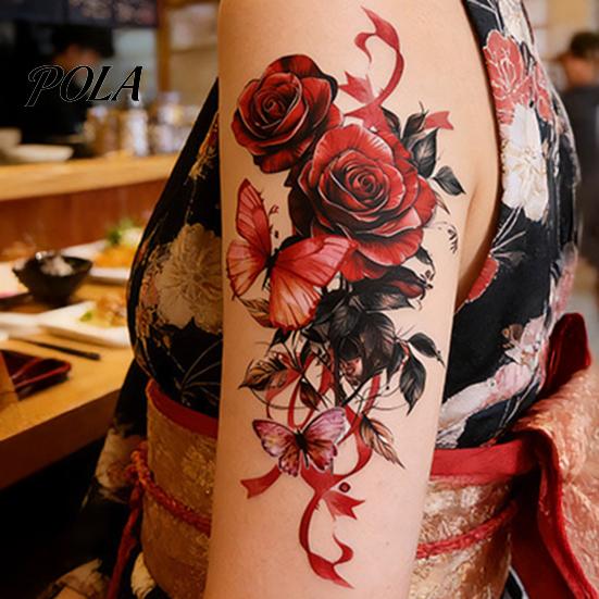5 Sheets Tattoo Stickers, Skin-Friendly Temporary Tattoos for Adults And Kids, Easy To Apply Hypoallergenic Non-Irritating Body Art for Events And