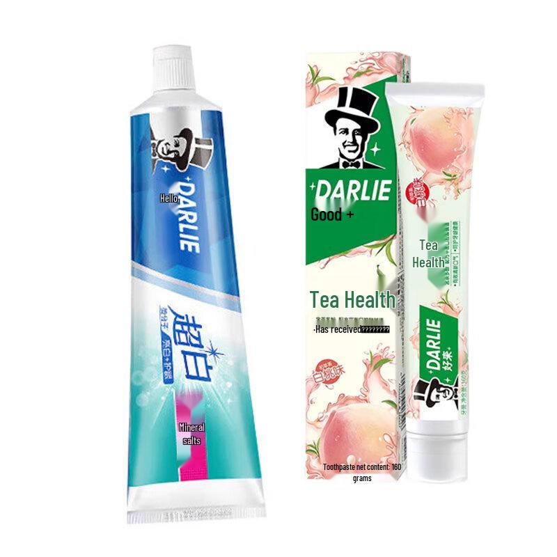 Hawley Ultra White & Peach Tea Toothpaste Set