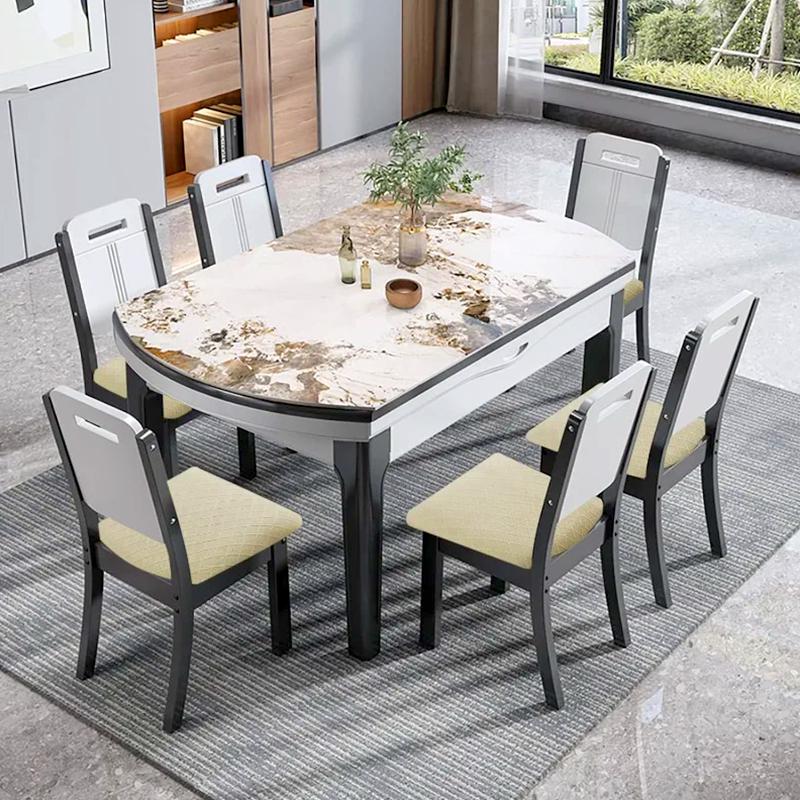 1Pc Polyester Dining Chair Dining Room Removable Cushion Covers Washable Upholstered WaterProof Chair Covers Elastic