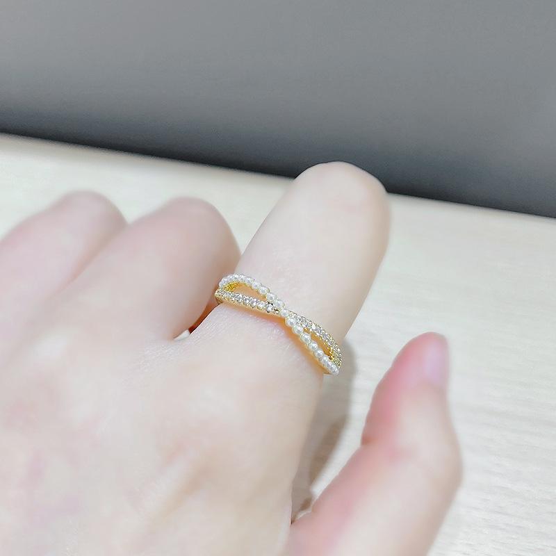 Adjustable Women's Ring Temperament Tide Ring Design Fashion Personality Commuter Style Index Finger Ring Wedding Party Jewelry Elegant Accessories