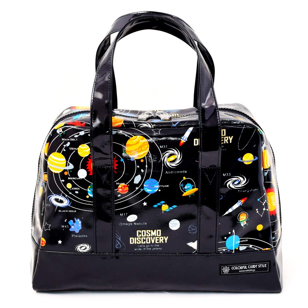 COLORFUL CANDY STYLE Pool Bag for Boys and Water Swimming Solar System Planets and Cosmo Planetarium N2908100 Kids, Vinyl, Waterproof, Repellent, Bag,